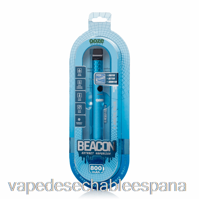 Vape Desechable España Exudado Extracto De Baliza Vaporizador Azul ártico